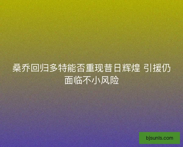 桑乔回归多特能否重现昔日辉煌 引援仍面临不小风险 桑乔回归多特能否重现昔日辉煌 引援仍面临不小风险